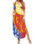 Philippines Family Matching Summer Maxi Dress and Hawaiian Shirt Pilipinas Polynesian Pattern