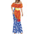 Philippines Mermaid Dress Pilipinas Polynesian Pattern