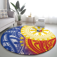Philippines Round Carpet Pilipinas Polynesian Pattern LT01 - Polynesian Pride