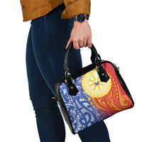 Philippines Shoulder Handbag Pilipinas Polynesian Pattern LT01 - Polynesian Pride