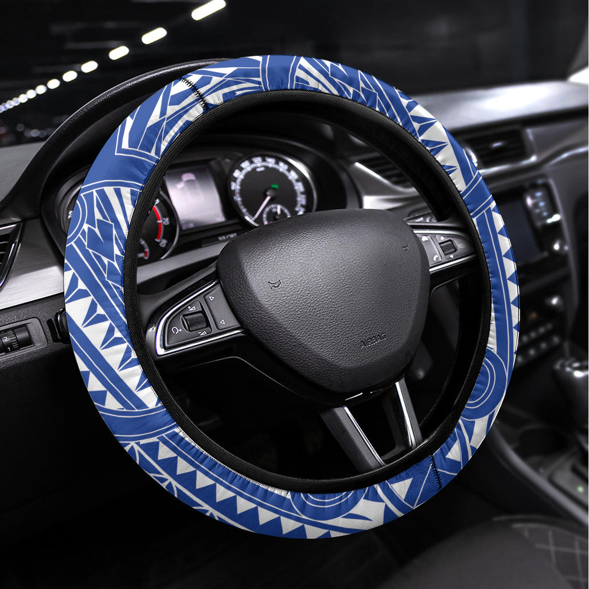 Philippines Steering Wheel Cover Pilipinas Polynesian Pattern LT01 Universal Fit Art - Polynesian Pride