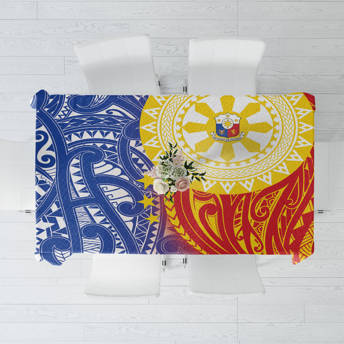 Philippines Tablecloth Pilipinas Polynesian Pattern LT01 Art - Polynesian Pride