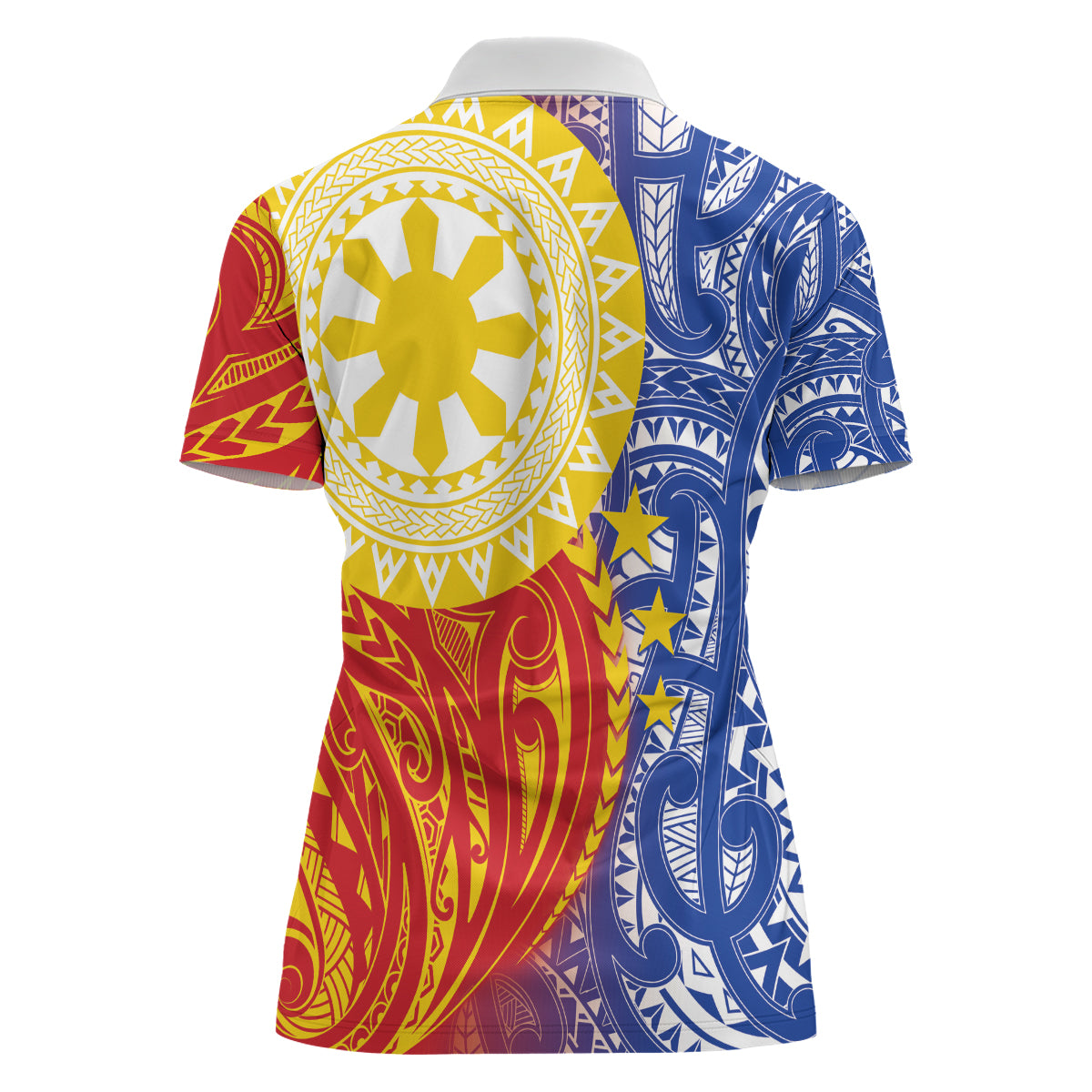 Philippines Women Polo Shirt Pilipinas Polynesian Pattern LT01 - Polynesian Pride