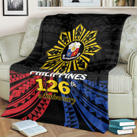 Philippines Independence Day Blanket Filipino 126th Anniversary Sun Tattoo LT01 - Polynesian Pride