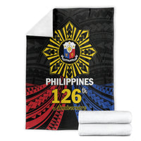 Philippines Independence Day Blanket Filipino 126th Anniversary Sun Tattoo LT01 - Polynesian Pride