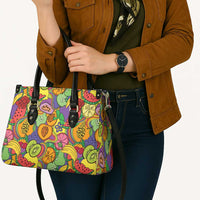 Hawaii Fruits Hippie Style Leather Bag Vibrant Colorful LT01 - Polynesian Pride