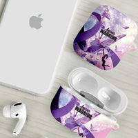 Polynesian Lupus Awareness AirPods Case Butterfly Hologram Lupus Warrior LT01 - Polynesian Pride