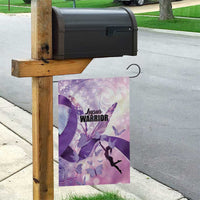 Polynesian Lupus Awareness Garden Flag Butterfly Hologram Lupus Warrior LT01 - Polynesian Pride