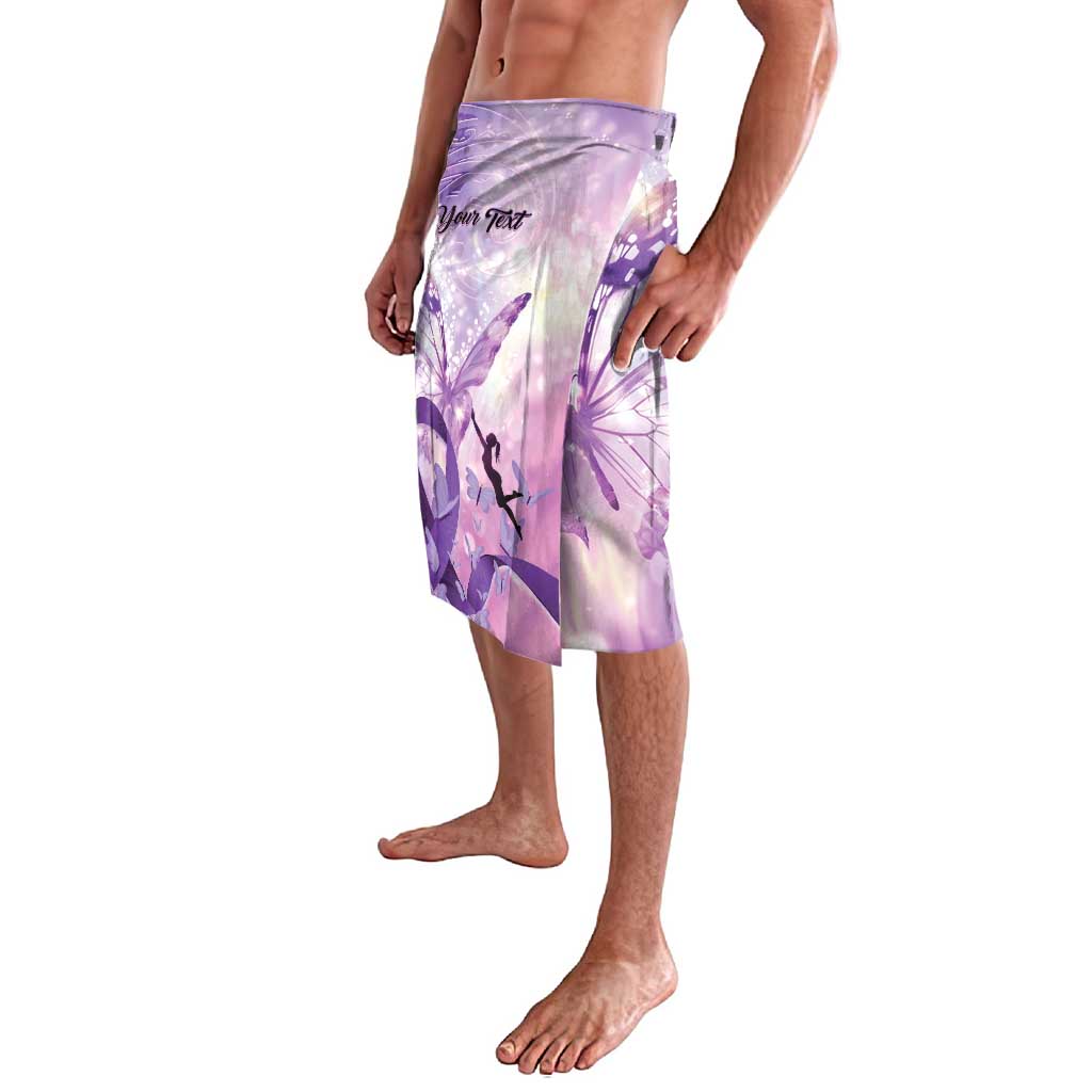 Personalized Polynesian Lupus Awareness Lavalava Butterfly Hologram Lupus Warrior LT01 - Polynesian Pride