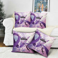 Polynesian Lupus Awareness Pillow Cover Butterfly Hologram Lupus Warrior LT01 - Polynesian Pride