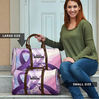 Polynesian Lupus Awareness Travel Bag Butterfly Hologram Lupus Warrior LT01 - Polynesian Pride