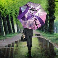 Polynesian Lupus Awareness Umbrella Butterfly Hologram Lupus Warrior LT01 - Polynesian Pride