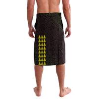 Hawaii Kakau Hammerhead Shark Lavalava Neon Plumeria Pattern LT01 - Polynesian Pride