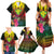 Hawaii Kanaka Maoli Flag Day Family Matching Summer Maxi Dress and Hawaiian Shirt Tropical Flowers