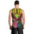 Hawaii Kanaka Maoli Flag Day Men Tank Top Tropical Flowers