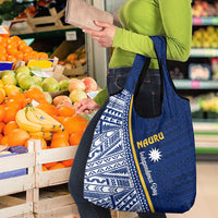 Nauru Independence Day Grocery Bag Repubrikin Naoero Gods Will First LT01 - Polynesian Pride