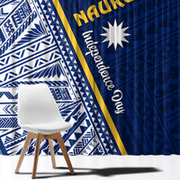 Nauru Independence Day Window Curtain Repubrikin Naoero Gods Will First LT01 - Polynesian Pride