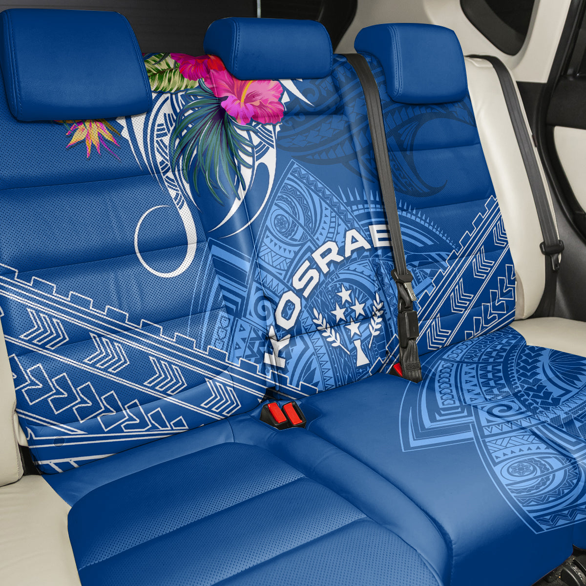 Kosrae Constitution Day Back Car Seat Cover Kusaie Special Style LT01 - Polynesian Pride
