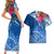 Kosrae Constitution Day Couples Matching Short Sleeve Bodycon Dress and Hawaiian Shirt Kusaie Special Style LT01 - Polynesian Pride