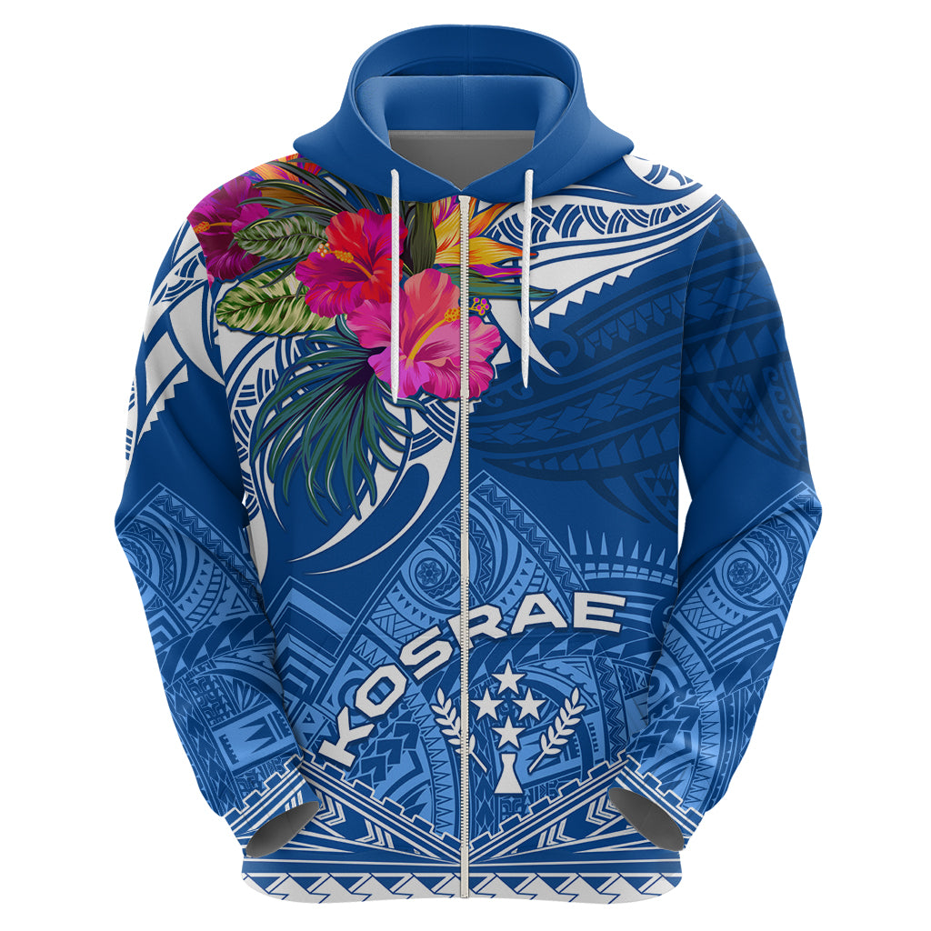 Kosrae Constitution Day Zip Hoodie Kusaie Special Style LT01 - Polynesian Pride