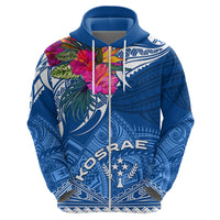 Kosrae Constitution Day Zip Hoodie Kusaie Special Style LT01 - Polynesian Pride