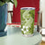 Hafa Adai Guam Tumbler Cup Polynesian Olive Green Blue Pattern