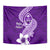 Hafa Adai Guam Tapestry Polynesian Floral Purple Pattern LT01 - Polynesian Pride