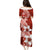 Hafa Adai Guam Family Matching Puletasi Dress and Hawaiian Shirt Polynesian Floral Red Pattern LT01 - Polynesian Pride