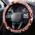 Hafa Adai Guam Steering Wheel Cover Polynesian Floral Red Pattern LT01 - Polynesian Pride