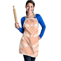 Apricot Mermaid Puakenikeni Maile Lei Apron LT01 - Polynesian Pride