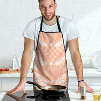 Apricot Mermaid Puakenikeni Maile Lei Apron LT01 - Polynesian Pride