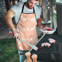 Apricot Mermaid Puakenikeni Maile Lei Apron LT01 - Polynesian Pride
