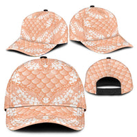 Apricot Mermaid Puakenikeni Maile Lei Classic Cap LT01 - Polynesian Pride
