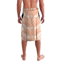 Apricot Mermaid Puakenikeni Maile Lei Lavalava LT01 - Polynesian Pride