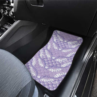 Lilac Mermaid Puakenikeni Maile Lei Car Mats LT01 - Polynesian Pride