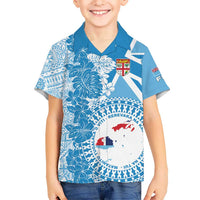 Personalised Fiji Day Hawaiian Shirt Fijian Map Hibiscus Tapa Pattern LT01 - Polynesian Pride