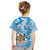 Personalised Fiji Day Kid T Shirt Fijian Map Hibiscus Tapa Pattern LT01