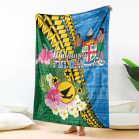 Malampa Fiji Day Blanket Tropical Tapa Pattern LT01 - Polynesian Pride