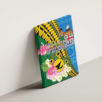 Malampa Fiji Day Canvas Wall Art Tropical Tapa Pattern LT01 - Polynesian Pride