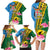 Personalised Malampa Fiji Day Family Matching Long Sleeve Bodycon Dress and Hawaiian Shirt Tropical Tapa Pattern