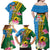 Personalised Malampa Fiji Day Family Matching Off Shoulder Maxi Dress and Hawaiian Shirt Tropical Tapa Pattern