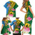 Personalised Malampa Fiji Day Family Matching Short Sleeve Bodycon Dress and Hawaiian Shirt Tropical Tapa Pattern