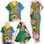 Personalised Malampa Fiji Day Family Matching Tank Maxi Dress and Hawaiian Shirt Tropical Tapa Pattern