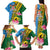 Personalised Malampa Fiji Day Family Matching Tank Maxi Dress and Hawaiian Shirt Tropical Tapa Pattern