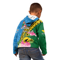 Personalised Malampa Fiji Day Kid Hoodie Tropical Tapa Pattern LT01 - Polynesian Pride