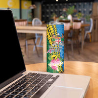 Personalised Malampa Fiji Day Skinny Tumbler Tropical Tapa Pattern LT01 - Polynesian Pride
