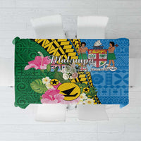 Malampa Fiji Day Tablecloth Tropical Tapa Pattern LT01 Art - Polynesian Pride