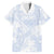 Samoa White Sunday Family Matching Off Shoulder Short Dress and Hawaiian Shirt Plumeria Floral