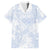 Samoa White Sunday Family Matching Short Sleeve Bodycon Dress and Hawaiian Shirt Plumeria Floral