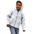 Samoa White Sunday Kid Hoodie Plumeria Floral